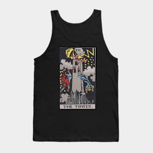 The Tower - Tarot Card Tank Top